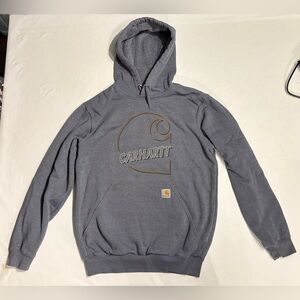 Carhartt Exclusive Limited Edition C Logo Loose Fit Hoodie in Men’s Small
